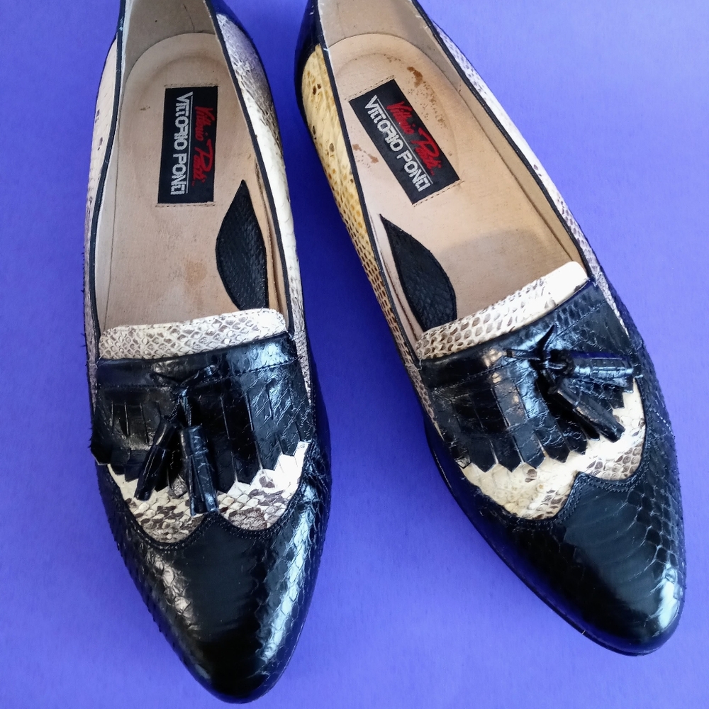 Men Shoes Size 10.5 Vittorio Ponti 💮🪩🪄✨